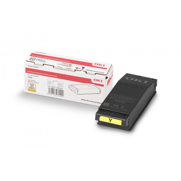 C650 Toner Jaune 6k