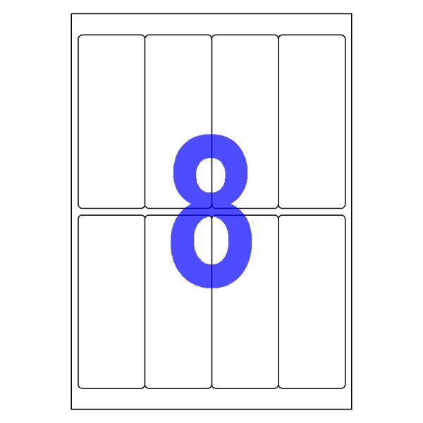 50x130mm - 800 étiq./boîte