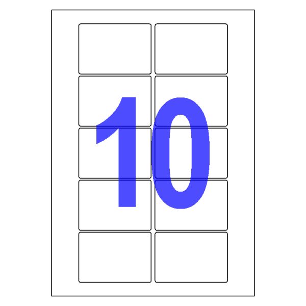 75x52mm - 1000 étiq./boîte