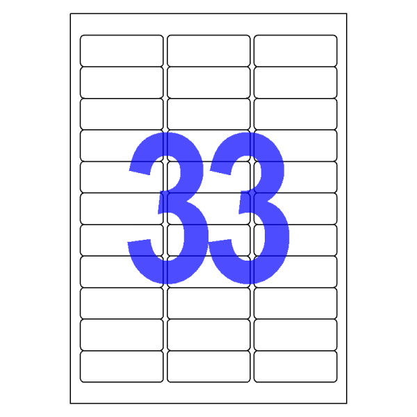 P33/P 63x24mm